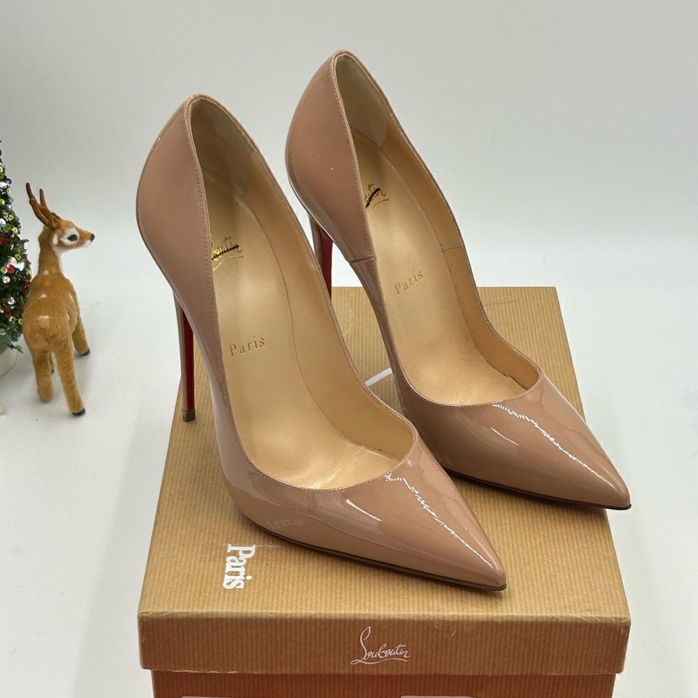 Women’s Christian Louboutin so Kate 120 heels size 38.5 made in Italy